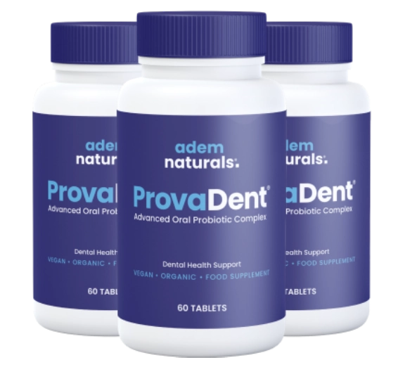 ProvaDent Oral Probiotic Pills — 3 Bottle Package